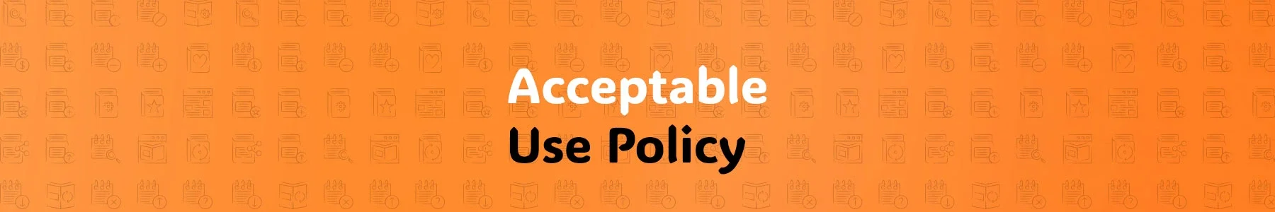acceptable-use-policy acceptable-use-policy